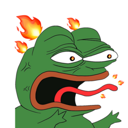 Pepe On Fire