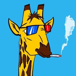 Smoking Giraffe 