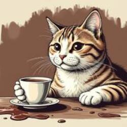 choccy milk cat