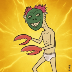 Naked Crab Man